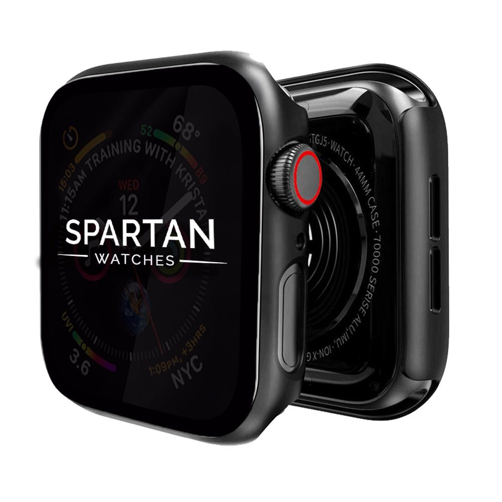 Spartan Armor Case with Tempered Glass Screen Protector for Apple Watch