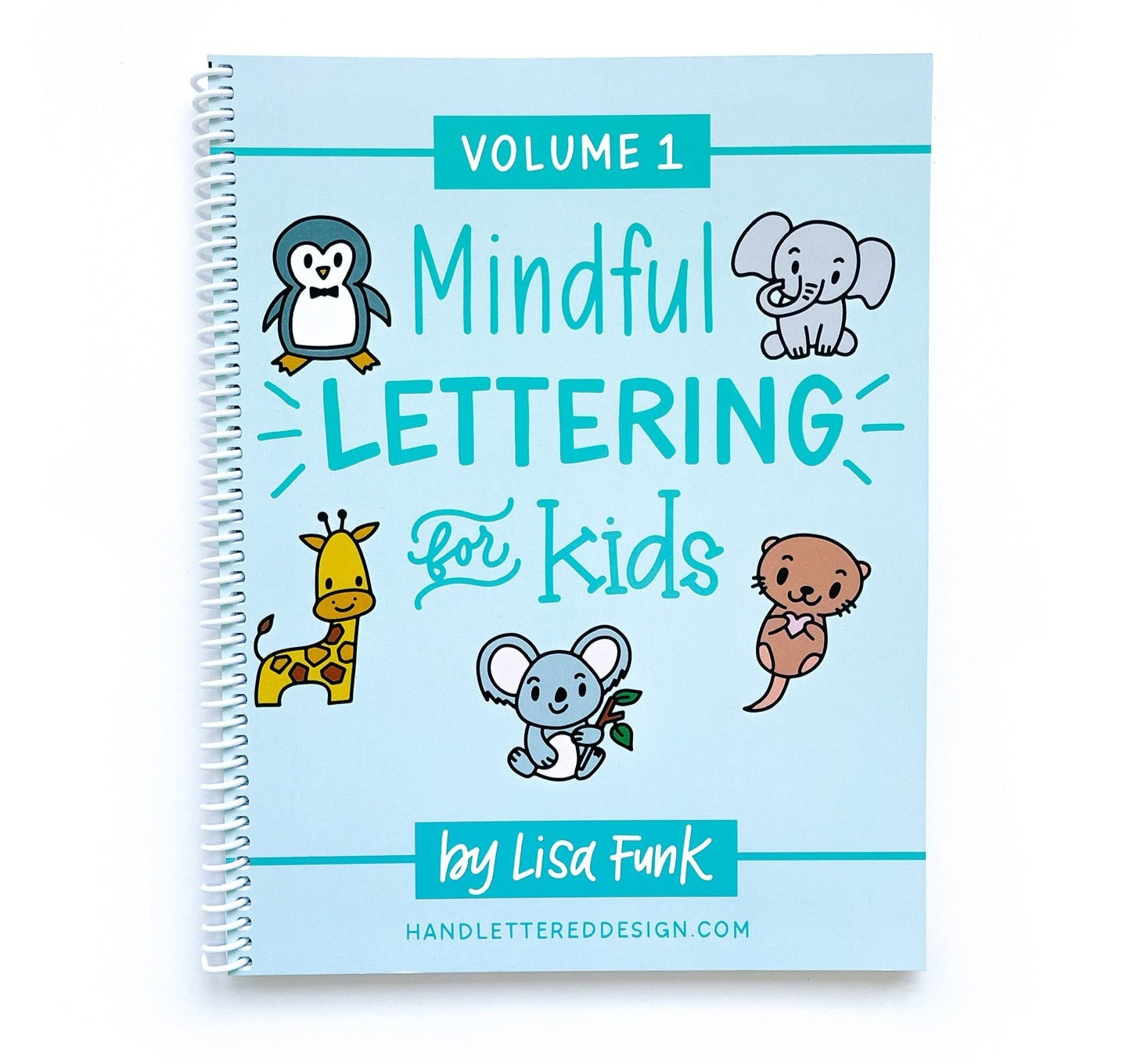 Mindful Lettering For Kids Book