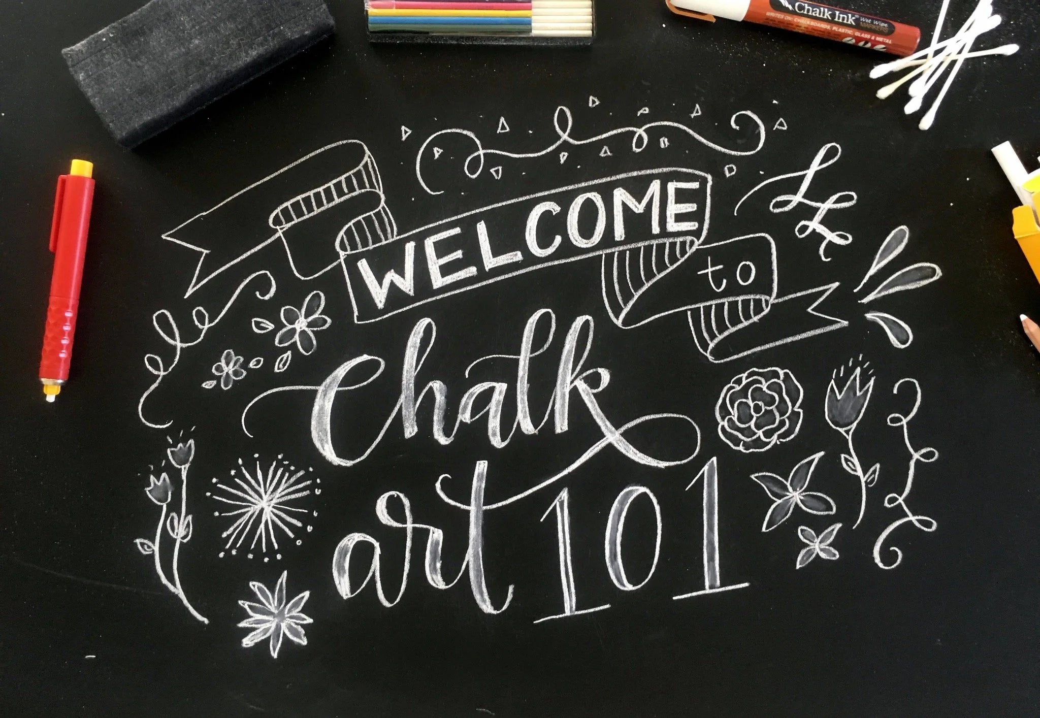 Chalk Art 101 Online Course