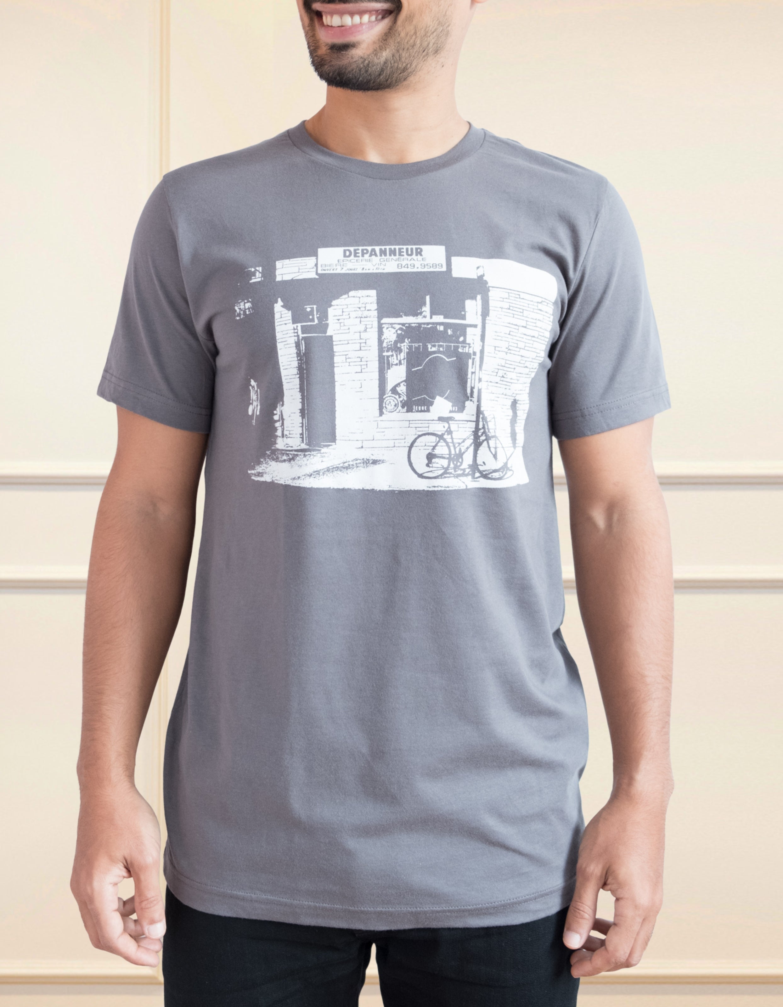 Dépanneur Men T-Shirt Asphalte Grey