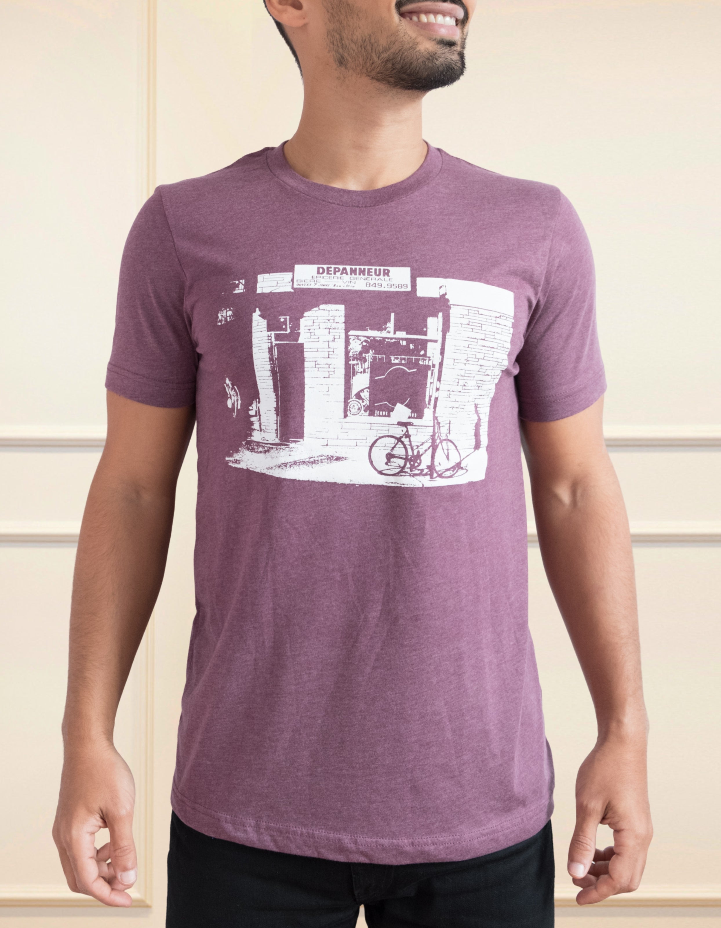 Dépanneur T-Shirt Men Burgundy