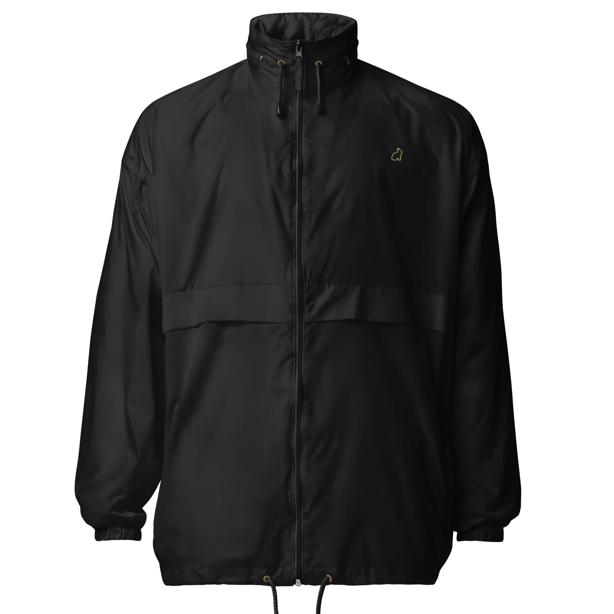 Racrabbit Essential Green Unisex Sweatshirt Jacket