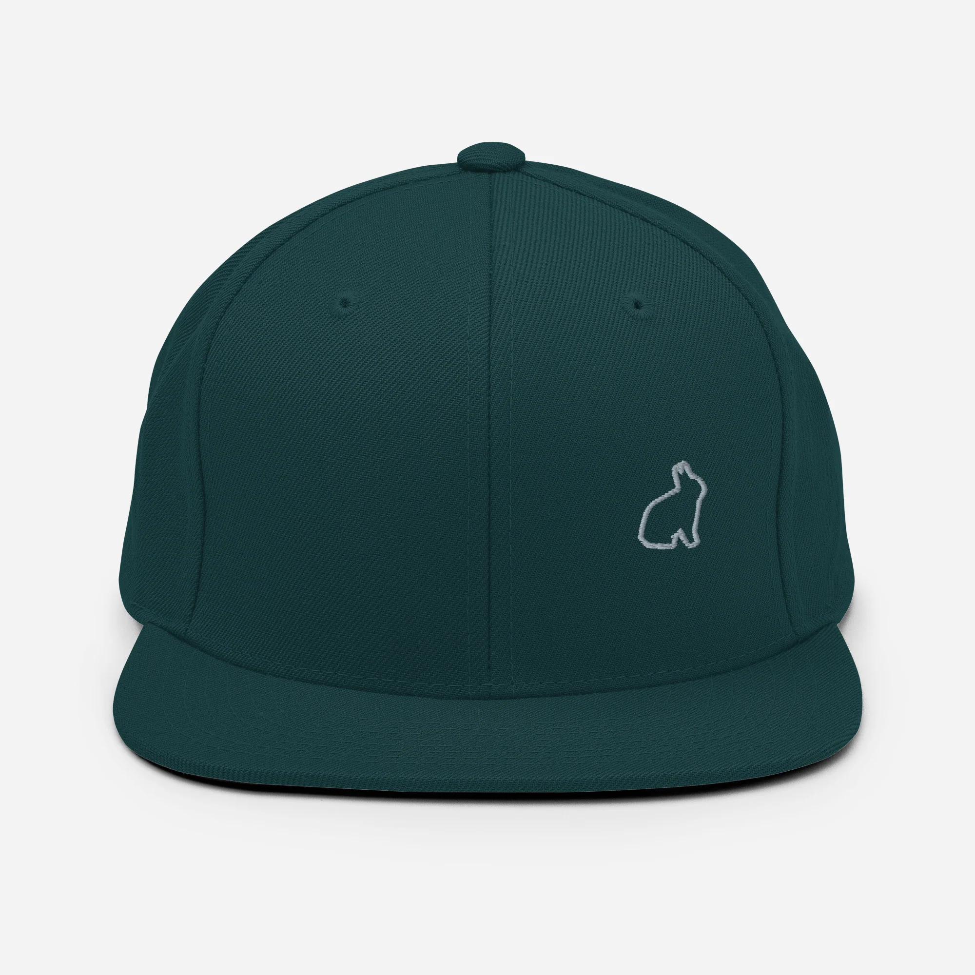 Racrabbit green Snapback Hat