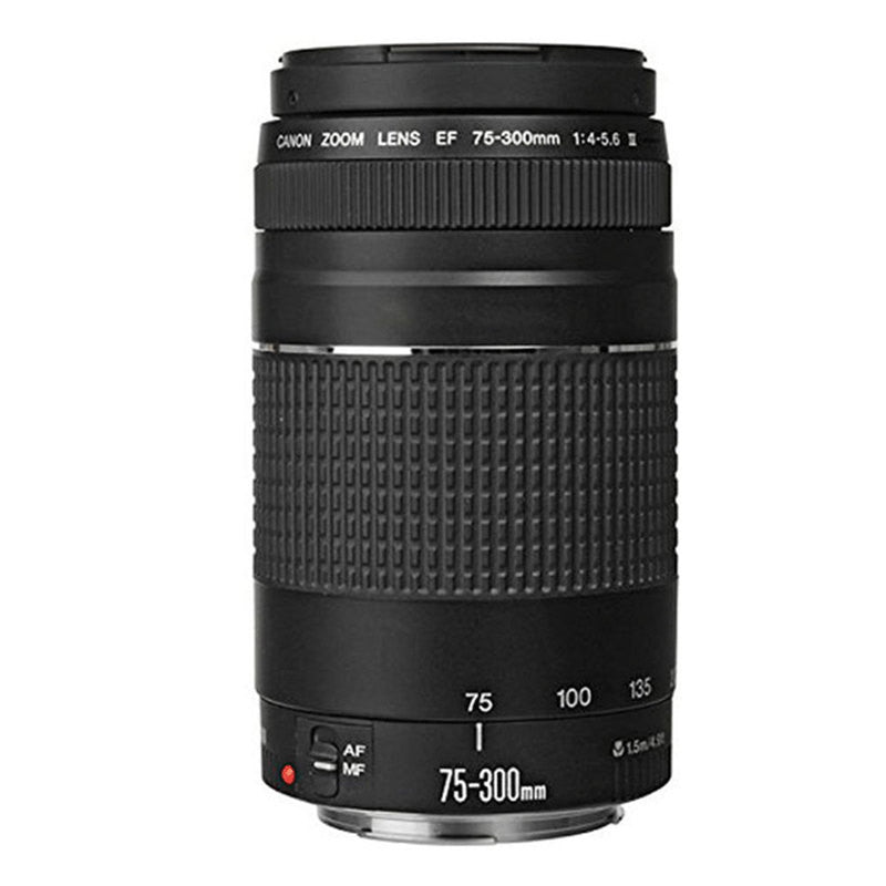 Canon EF 75-300mm f/4-5.6 III Telephoto Zoom Lens For Canon EOS Rebel Cameras