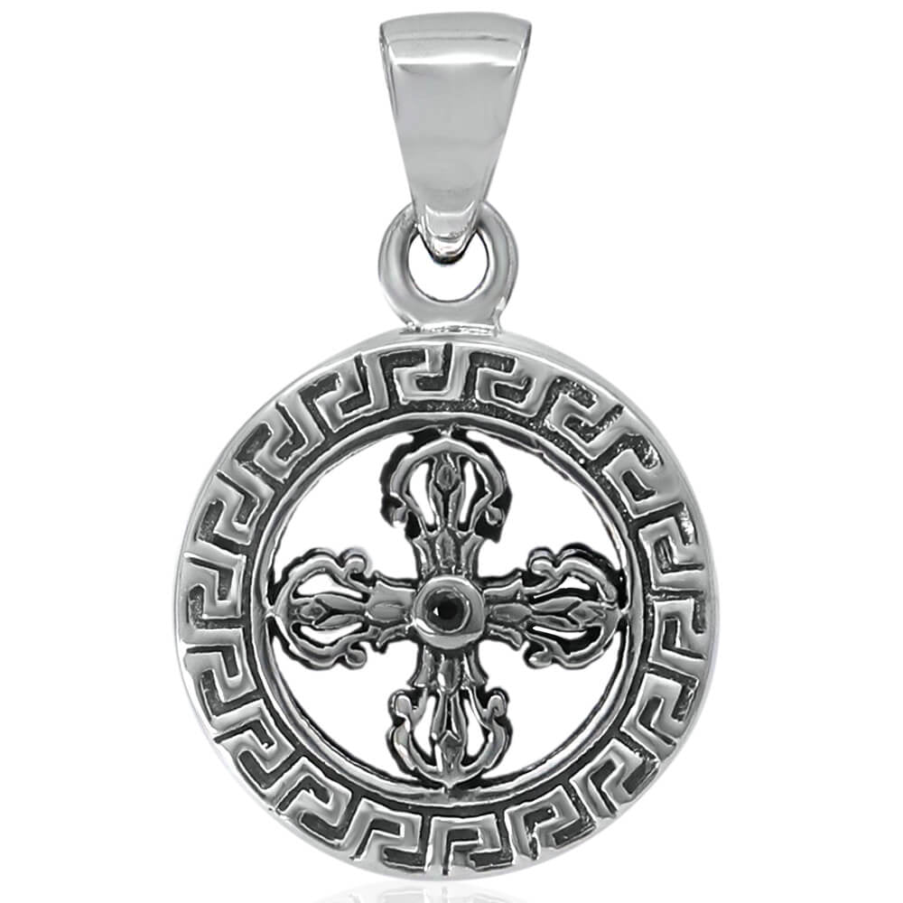 3D Silver Cross