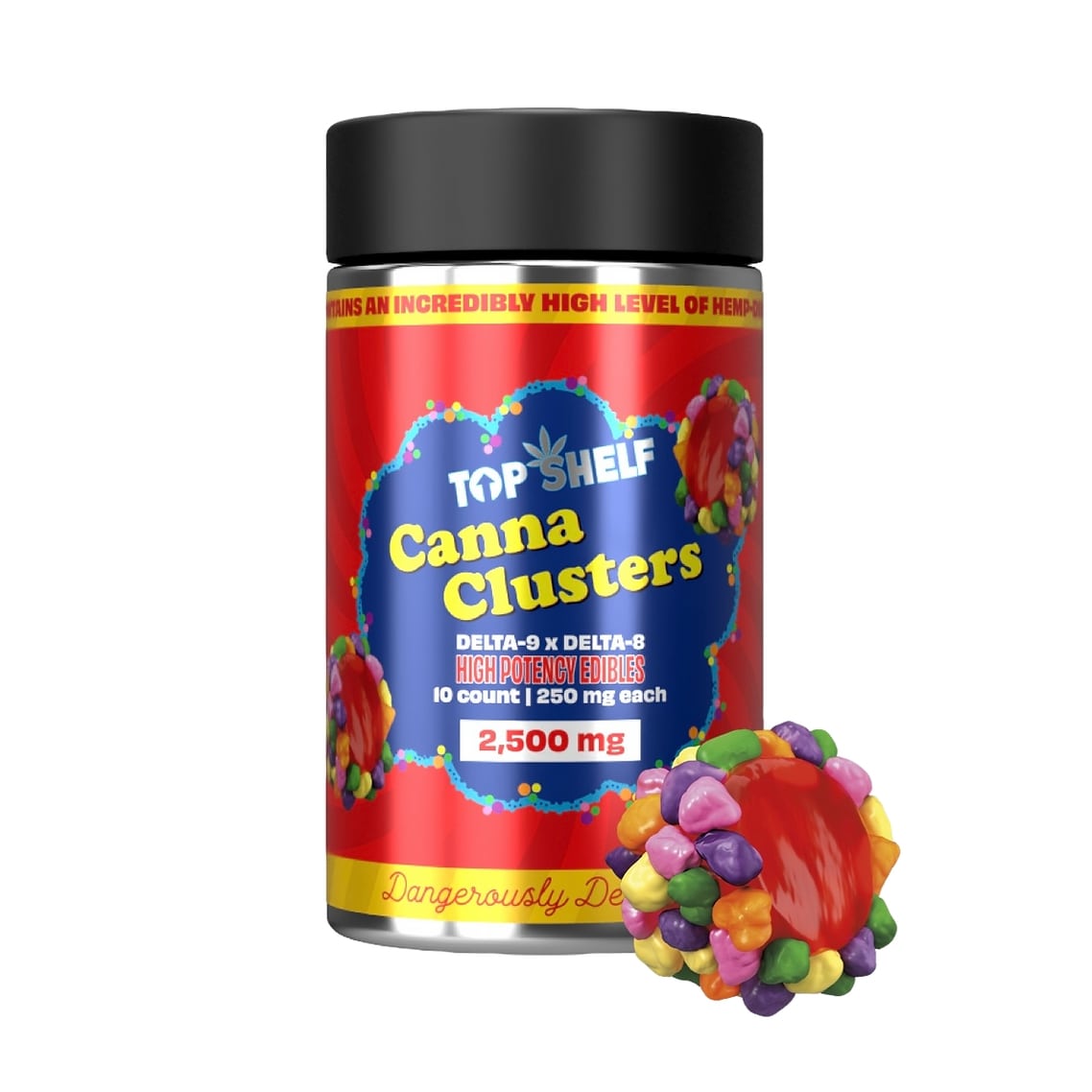 Canna Cluster 2500mg Jar