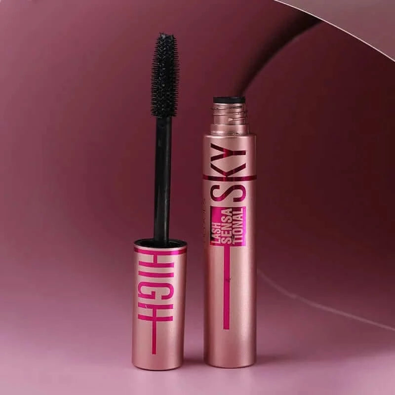 4D Silk Fiber Waterproof Mascara - 24h Lasting, Curling, and Lengthening Formula