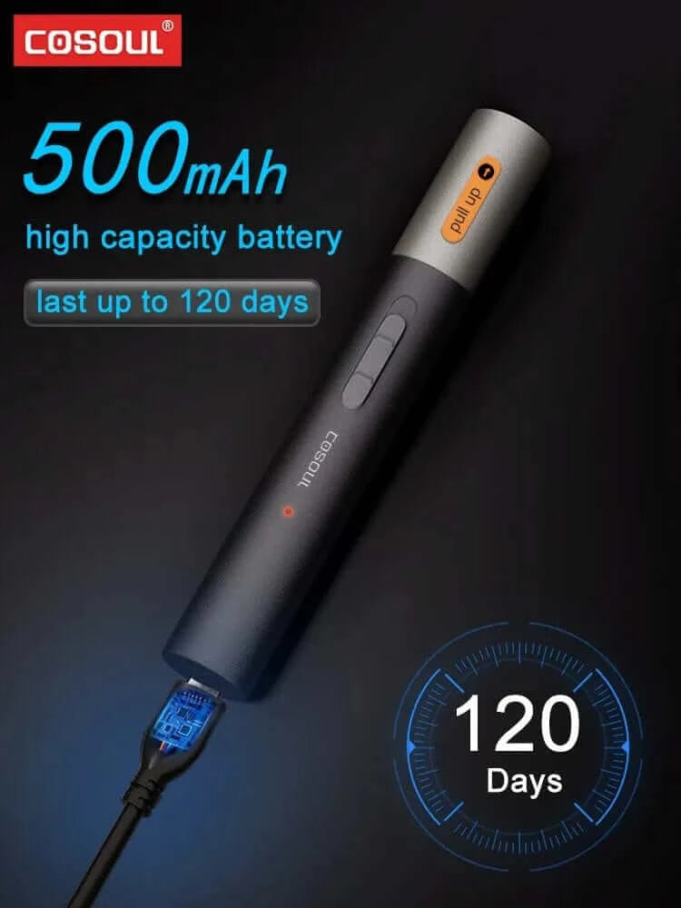 Electric Rechargeable Nose and Ear Trimmer - Waterproof and Versatile