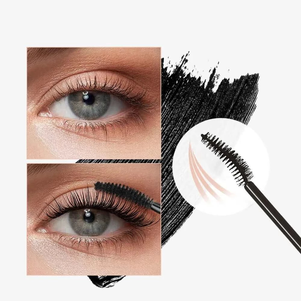 3D Silk Fiber Waterproof Mascara for Lengthening and Volume Enhancing