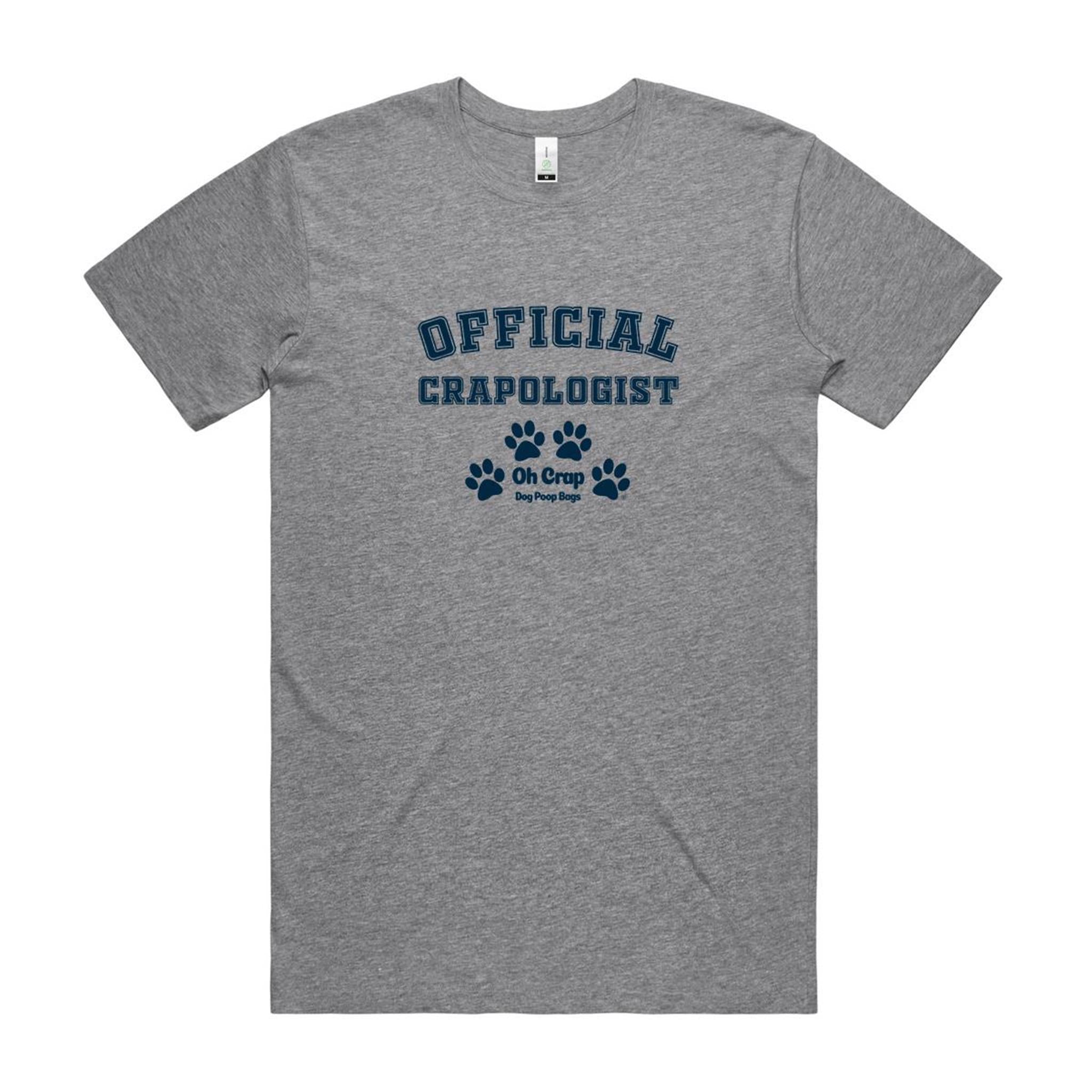 Official Crapologist Organic T-Shirt - Unisex: Wear The Change!