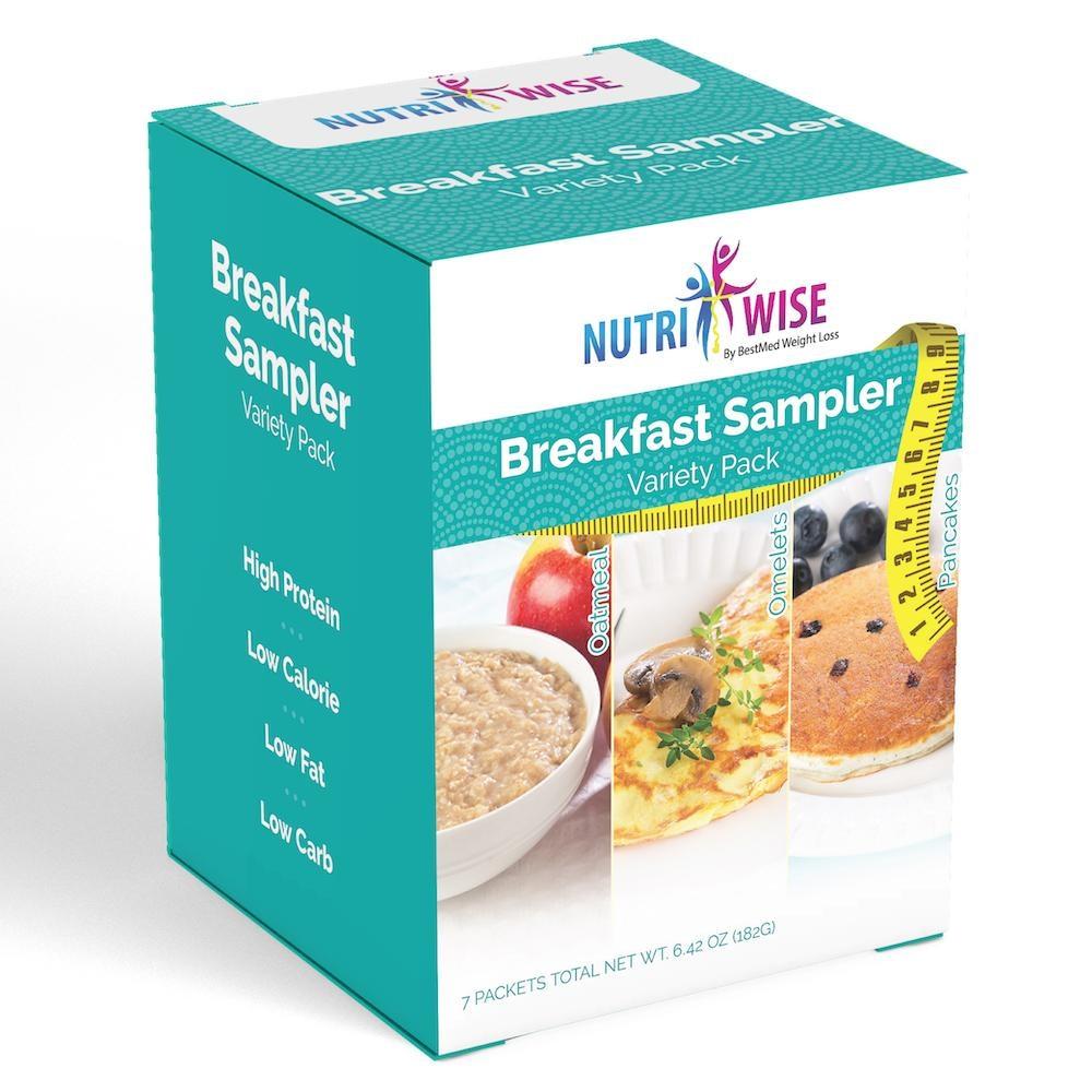 NutriWise Breakfast Sampler Pack (7/Box)