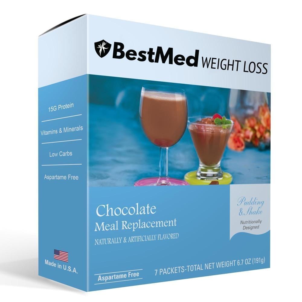 BestMed Pudding & Shake, Aspartame Free, Chocolate (7ct)