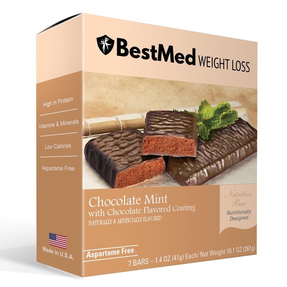 BestMed Protein Snack Bar, Chocolate Mint (7ct)