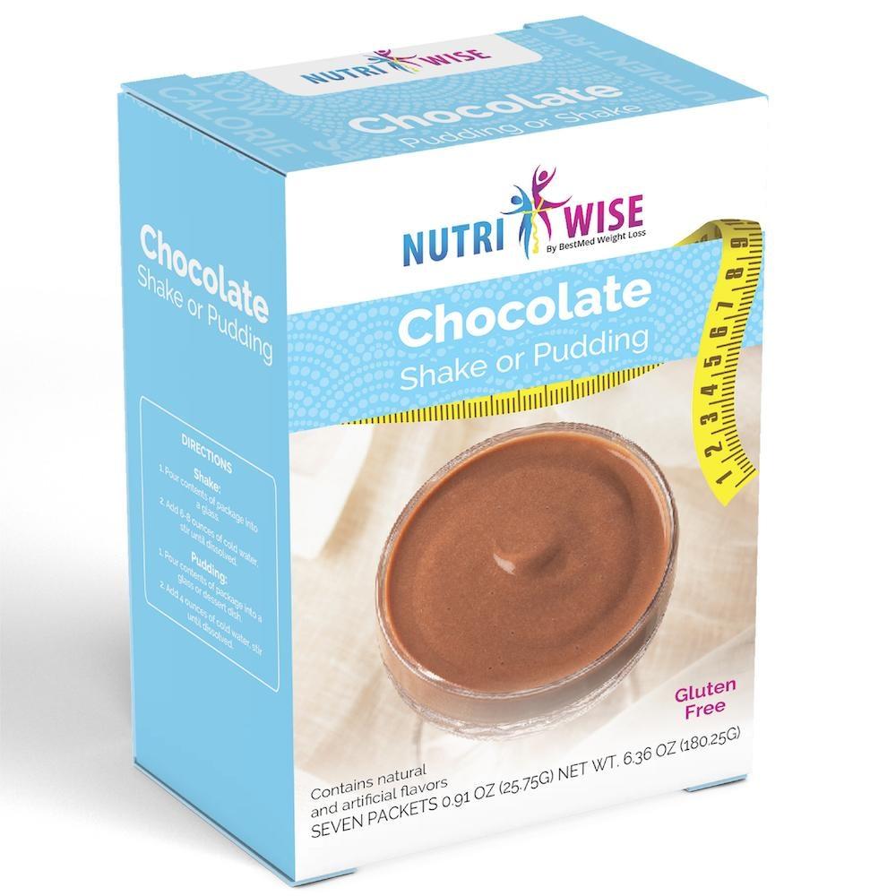 NutriWise Chocolate Shake or Pudding (7/Box)