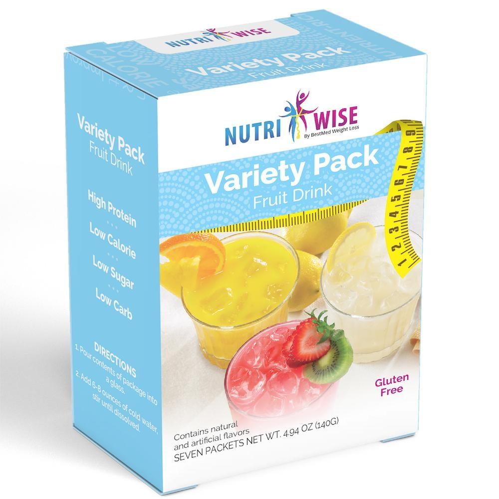 NutriWise Fruit Drink Variety Pack (7/Box)