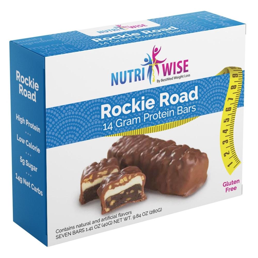 NutriWise Rockie Road Bars (7/Box)