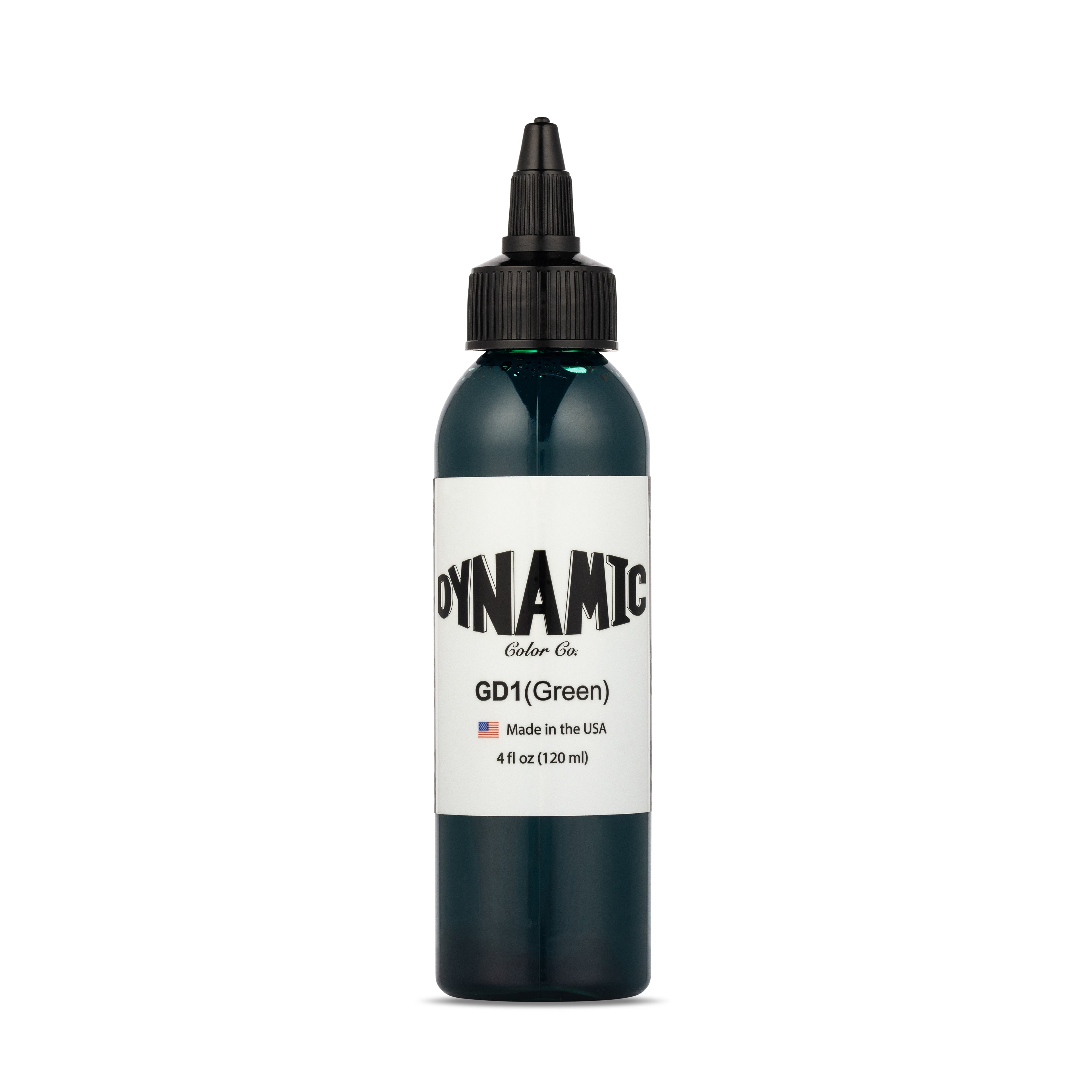 Green Tattoo Ink - 4 oz. Bottle