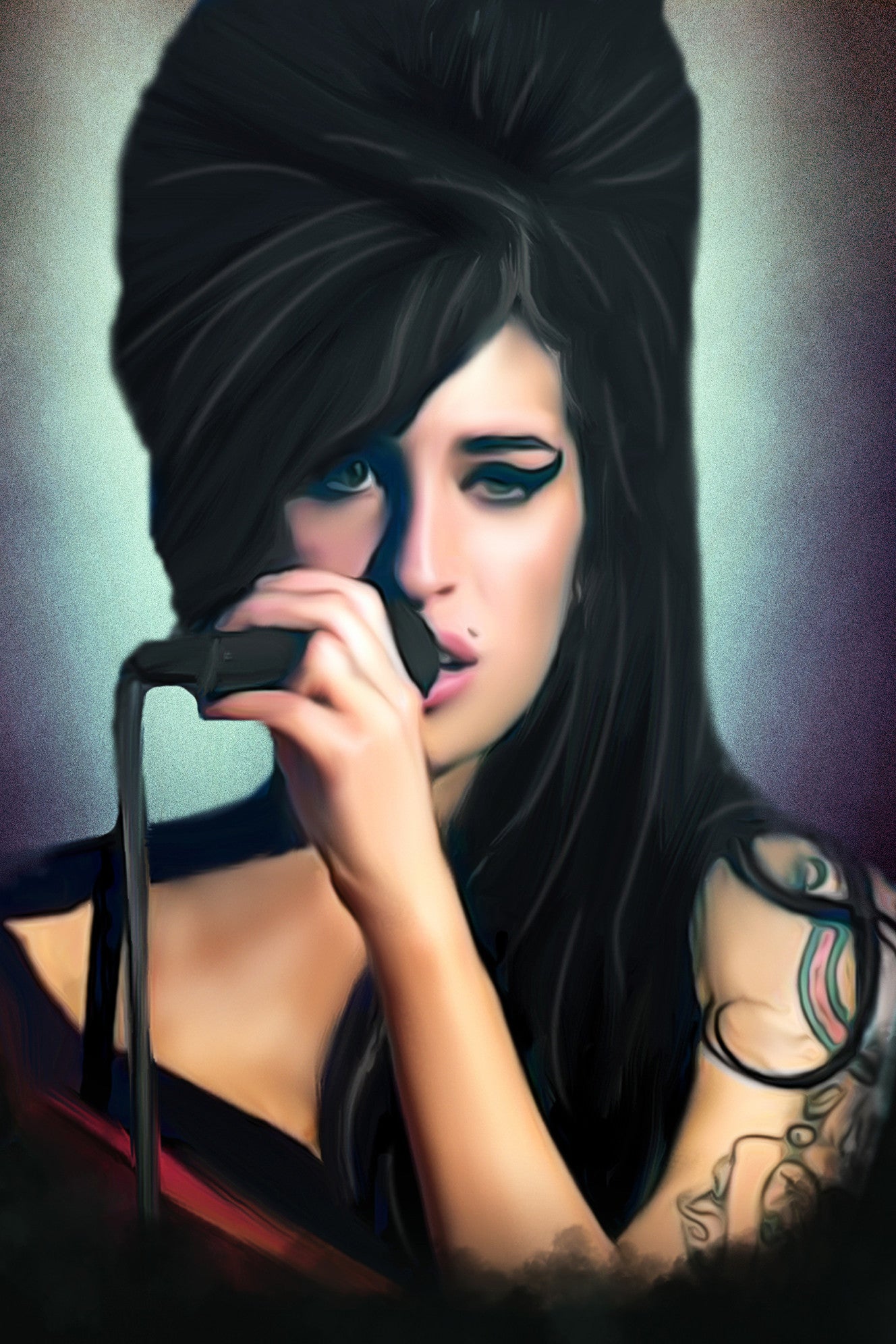 Amy Winehouse Digital Painting