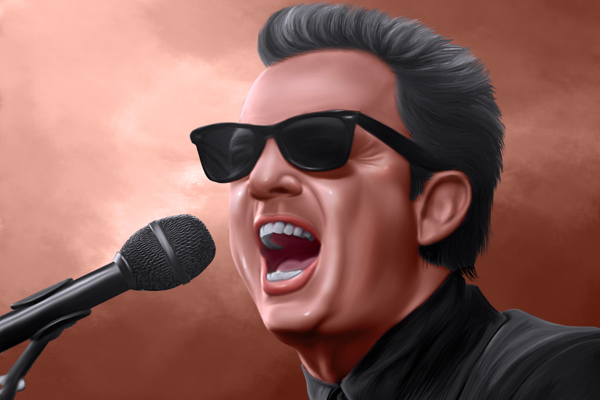 Billy Joel Digital Painting