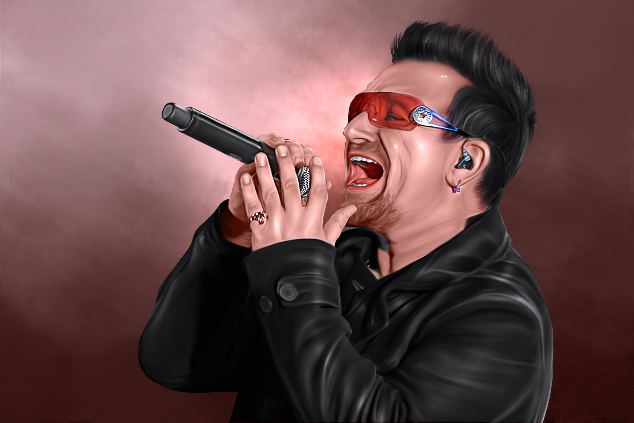 Bono Digital Painting