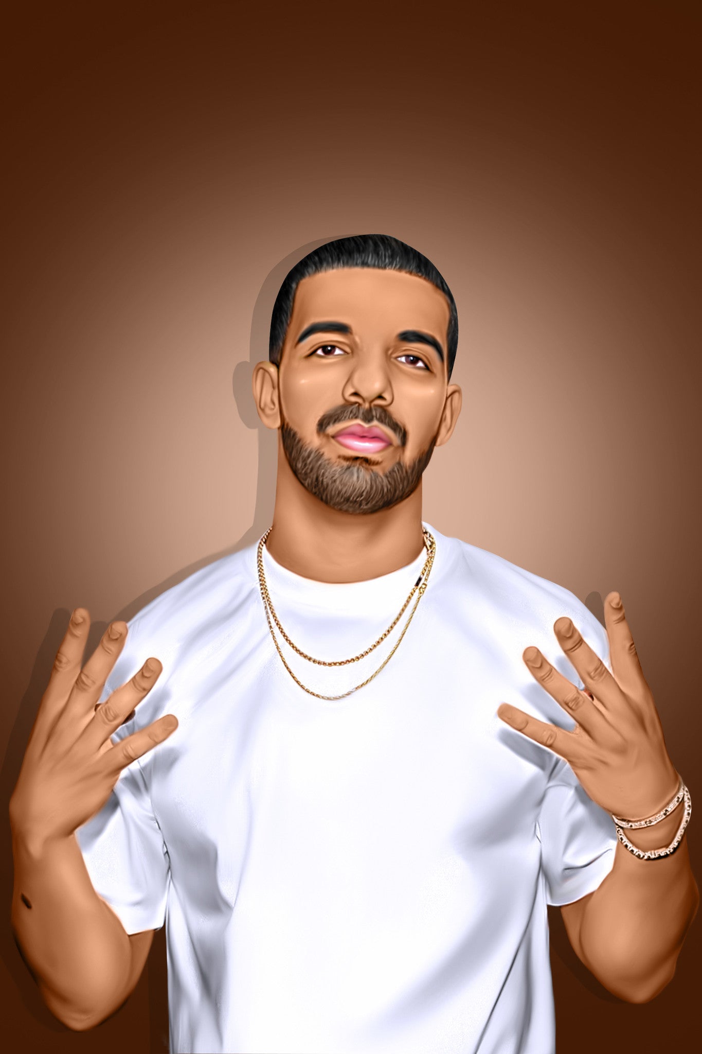 Drake Digital Painting