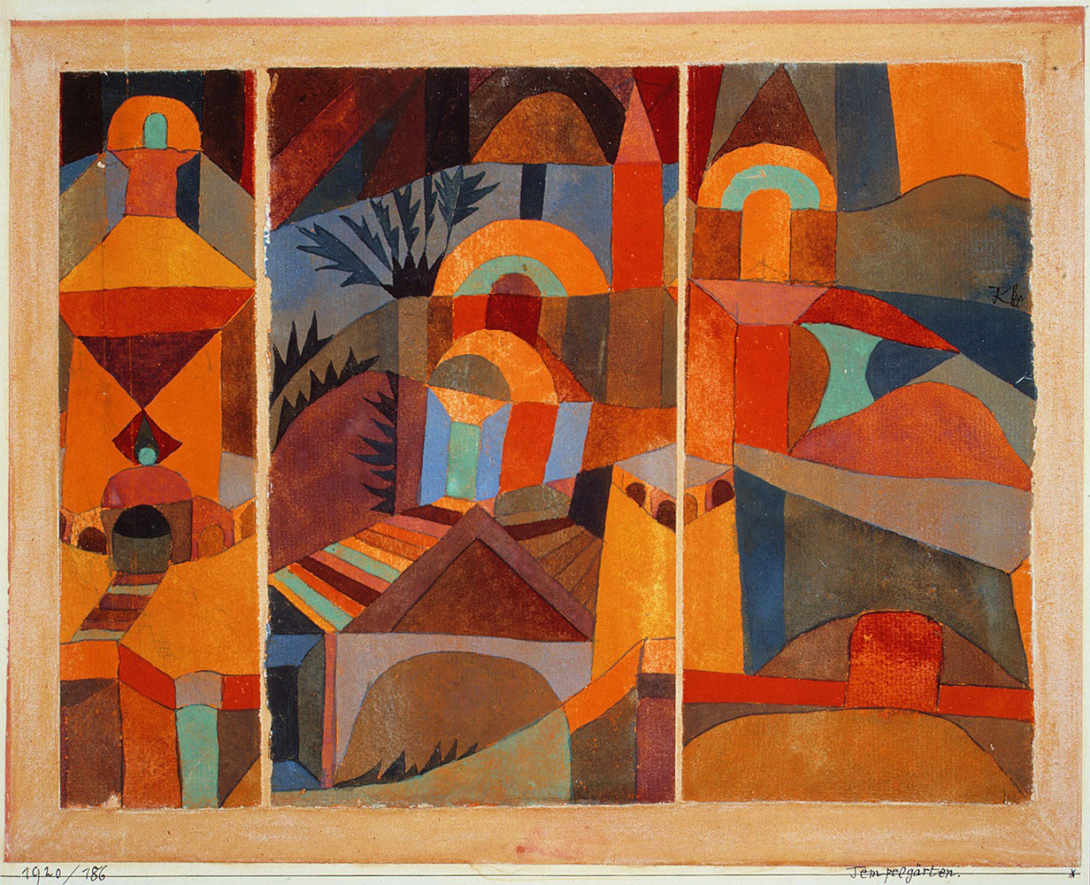 Paul Klee - Temple Gardens