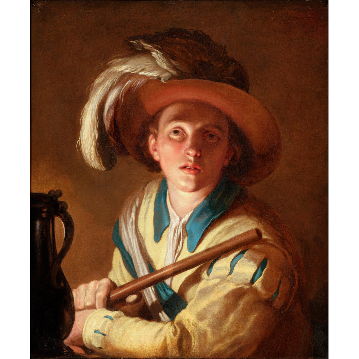 Abraham Bloemaert - The flute player