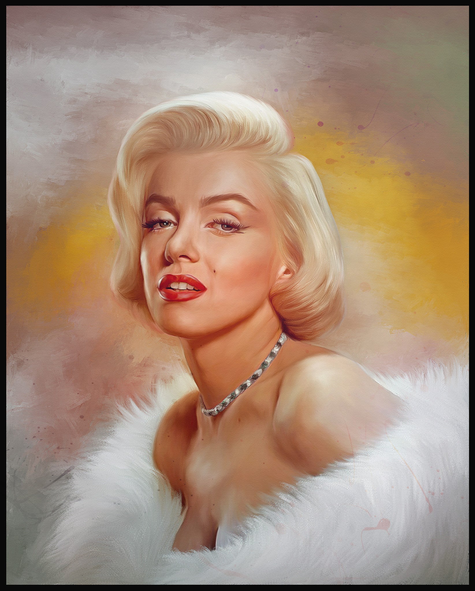 Marilyn Monroe Digital Painting