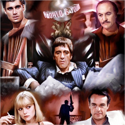 Scarface Movie Digital Painting