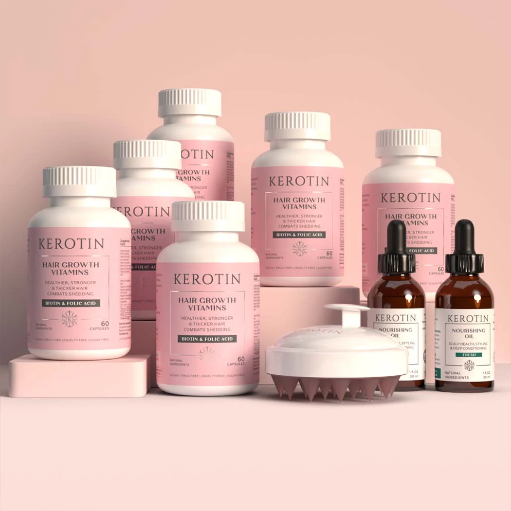 Hair Growth Vitamins - 6 Month Special