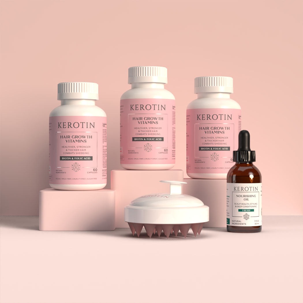 Hair Growth Vitamins - 3 Month Special