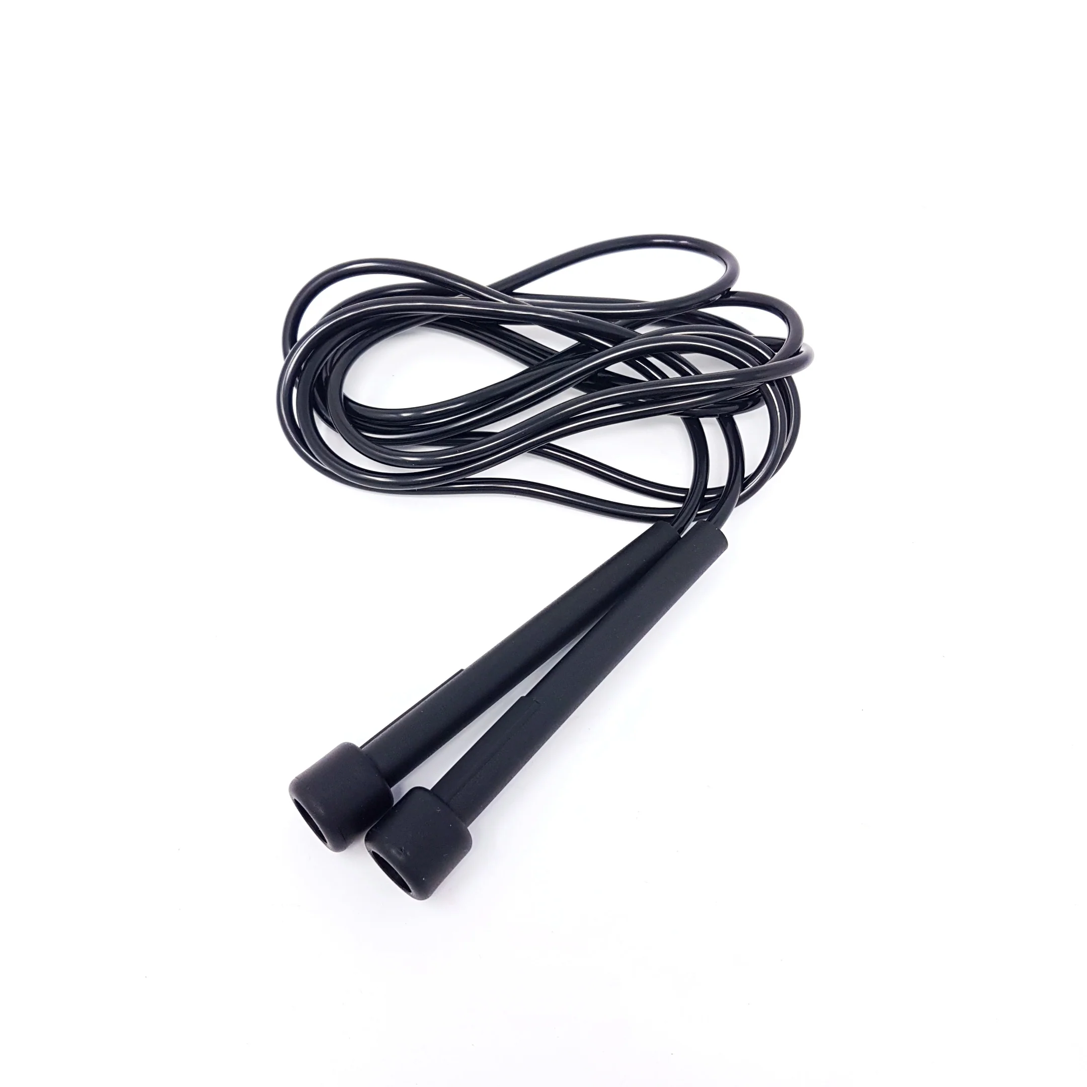 Licorice Rope| Skipping Rope | Adjustable PVC Jump Rope | Black