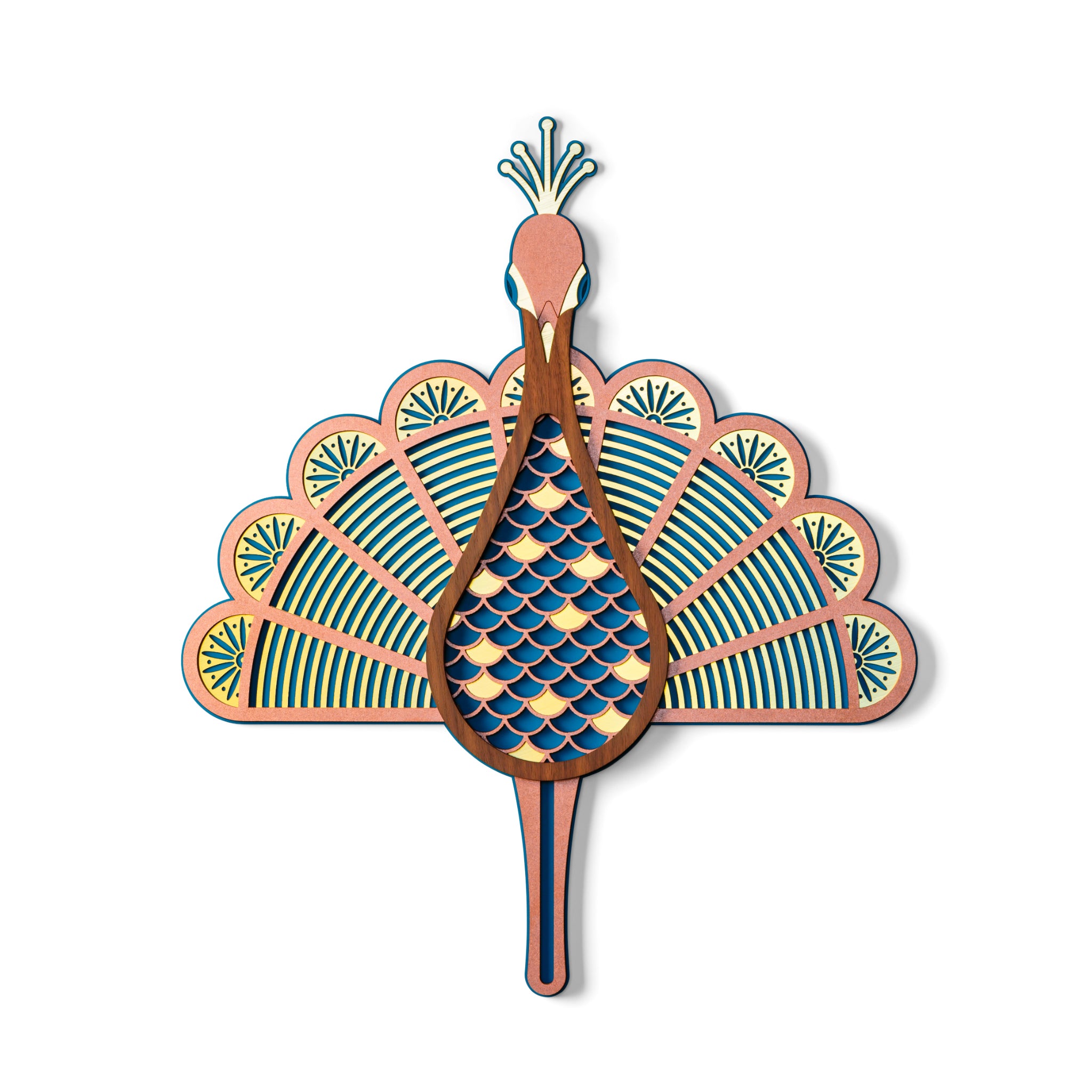 The Peacock - Wooden Wall Decor