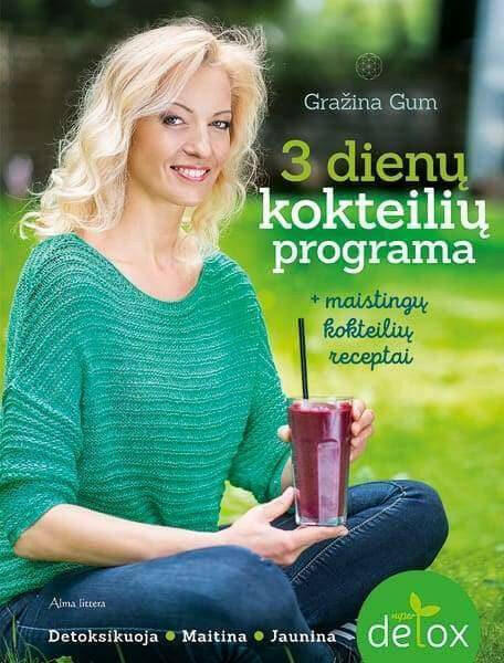 -30% Elektroninė knyga: 3 Dienų Kokteilių Programa. Maistingų Kokteilių Receptai