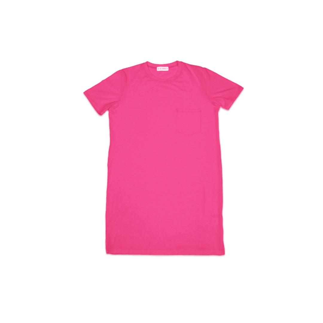 ladies cotton tee dress