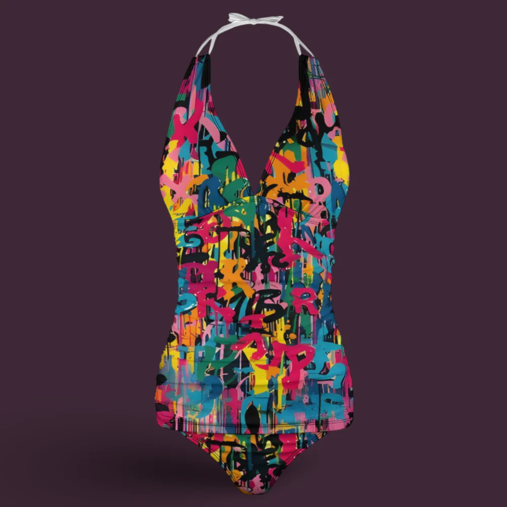 Split Swimsuit - Crown Heights Brooklyn