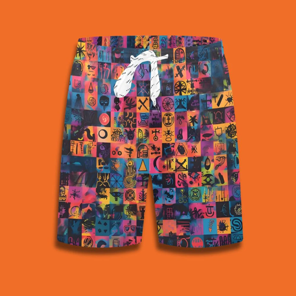 Men's Mid-Length Beach Shorts 5 Ave