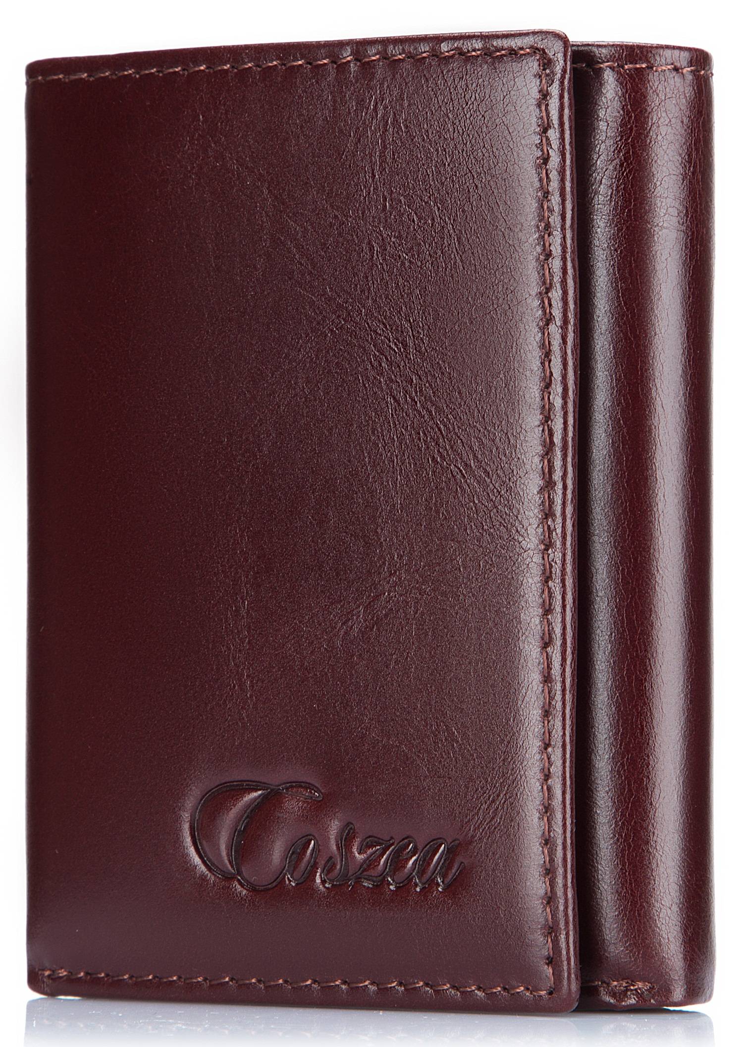 Leather Trifold RFID Wallet for Men