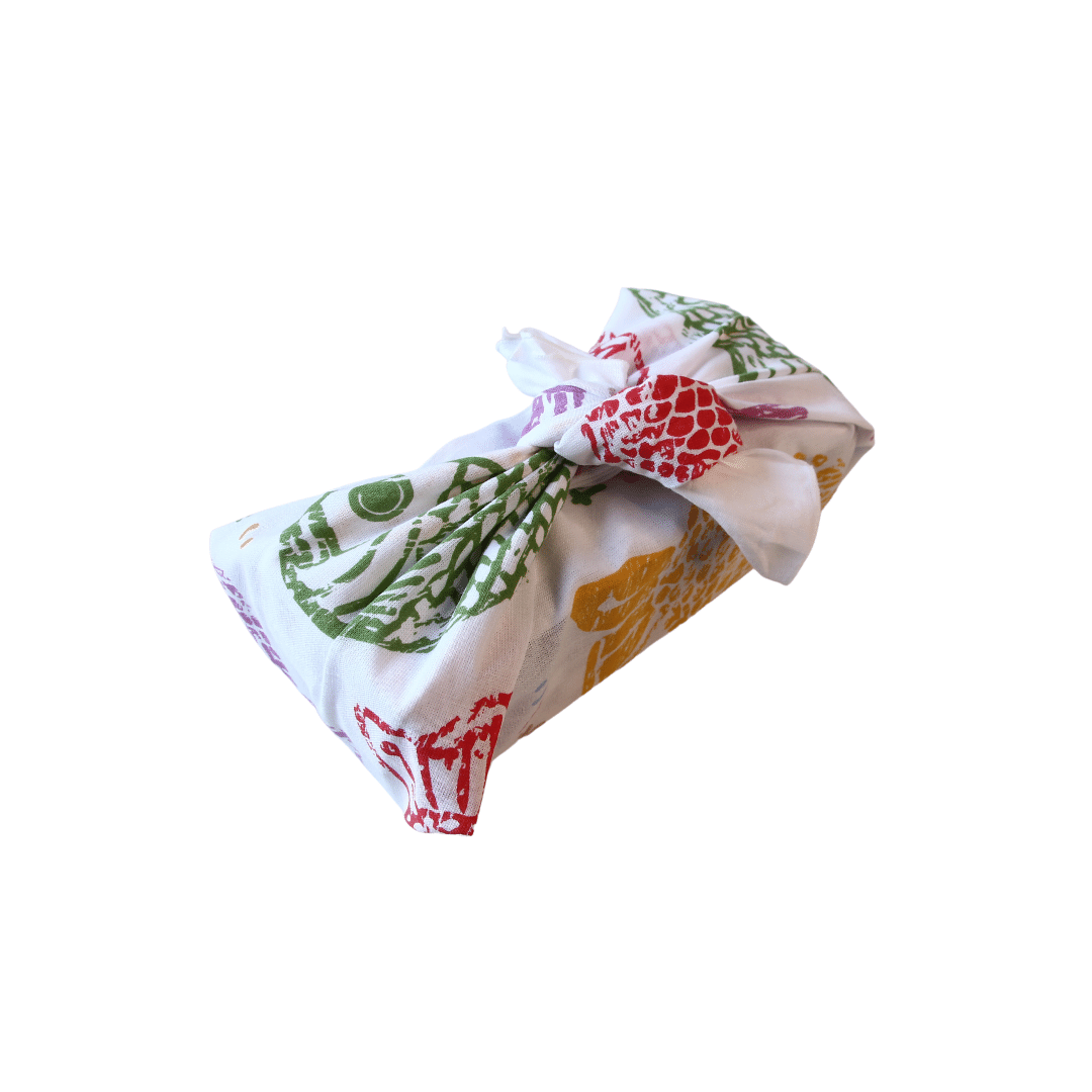 Tenugui Cloth Wrap - Fish Print