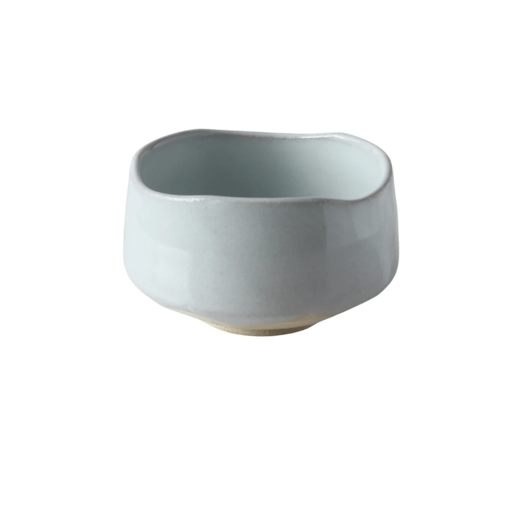 Matcha Chawan Tea Bowl - White