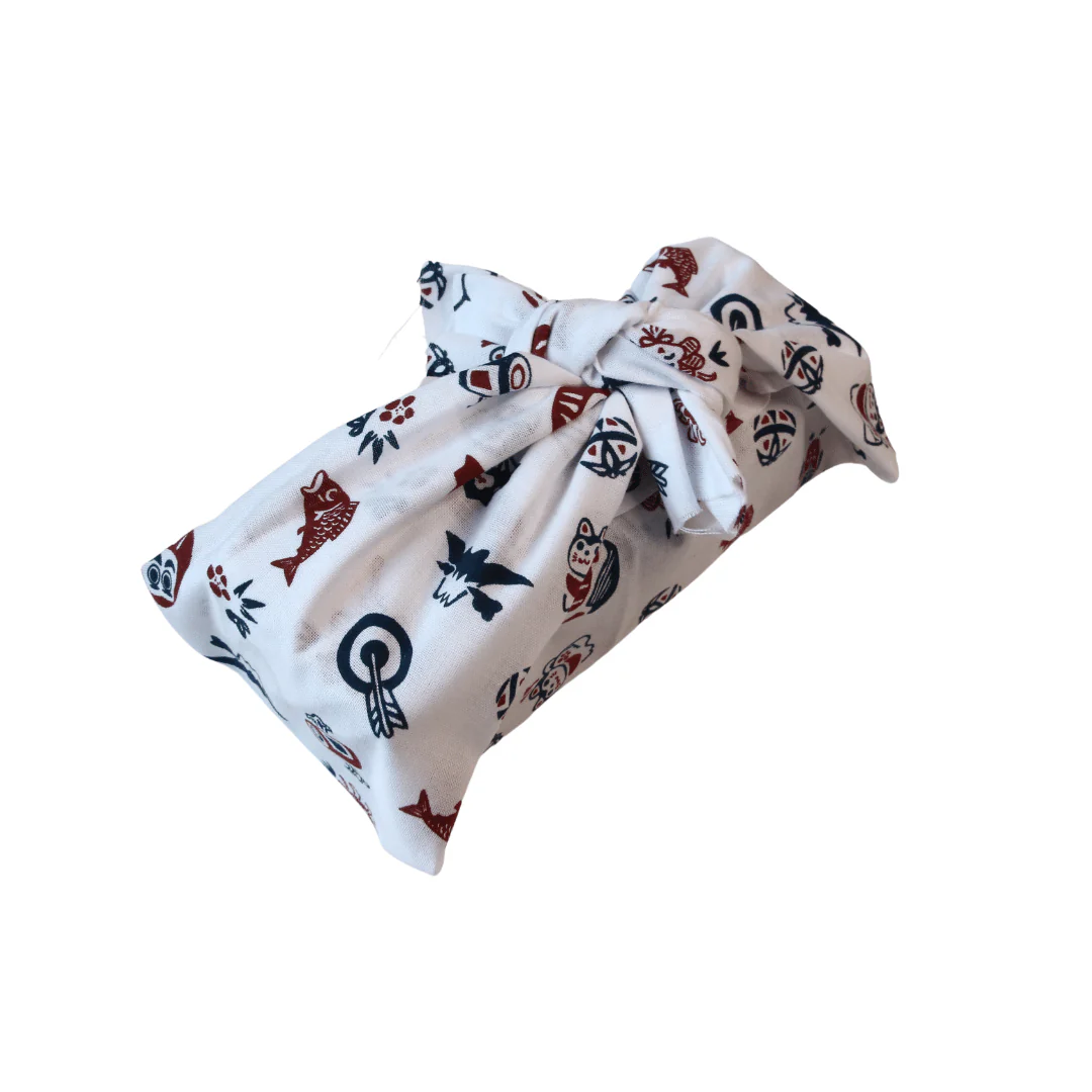 Tenugui Cloth Wrap - Japan Print