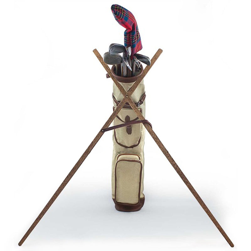 Vintage Golf Pencil Bag with Stand