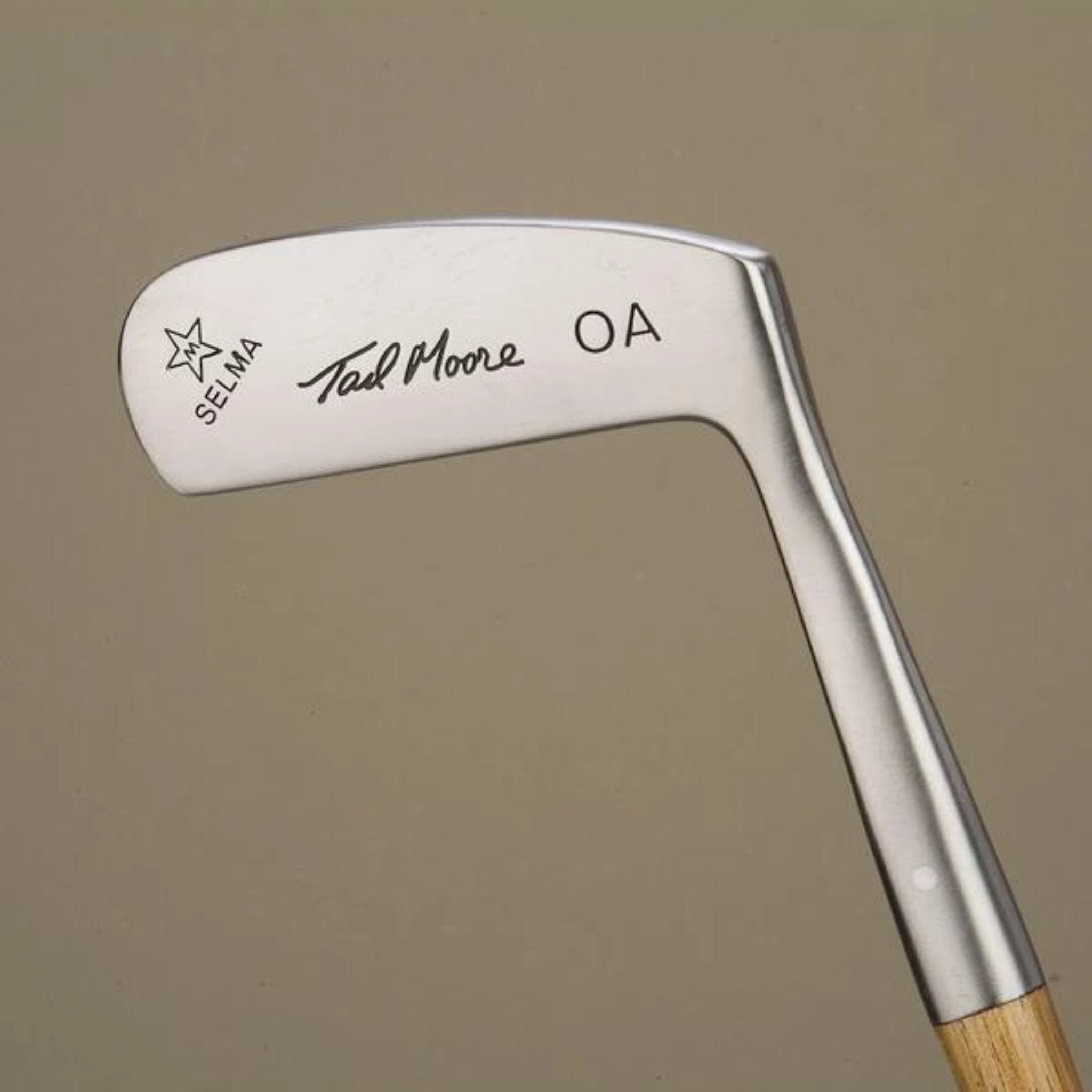 Tad Moore - Hickory shafted Blade Golf Putter