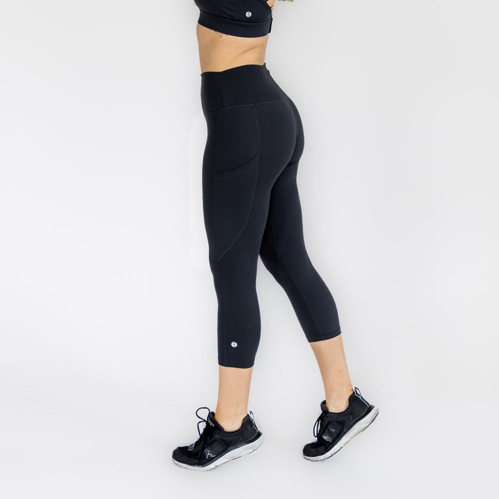 Guardian Evolve Capri Leggings 21" - Black