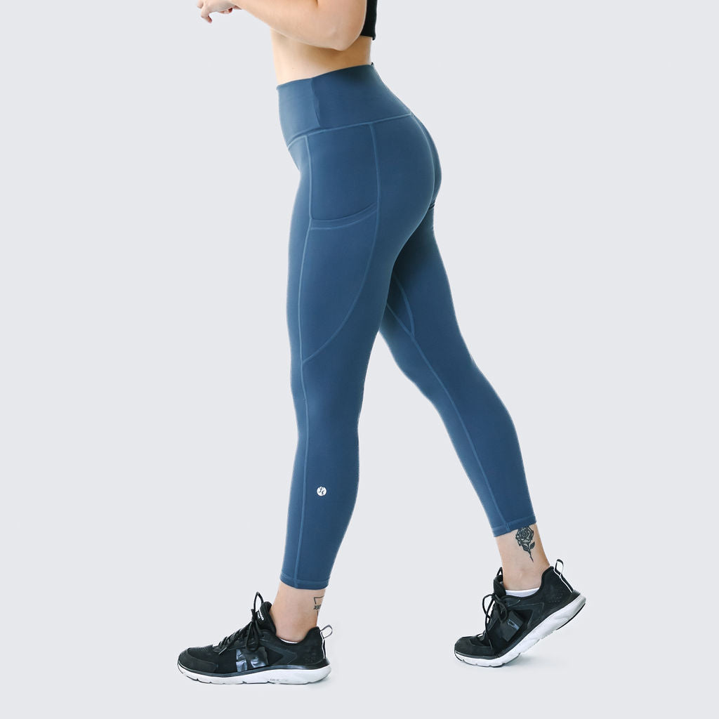 Guardian Evolve Leggings - Navy Bloom - 25" (Final Sale)
