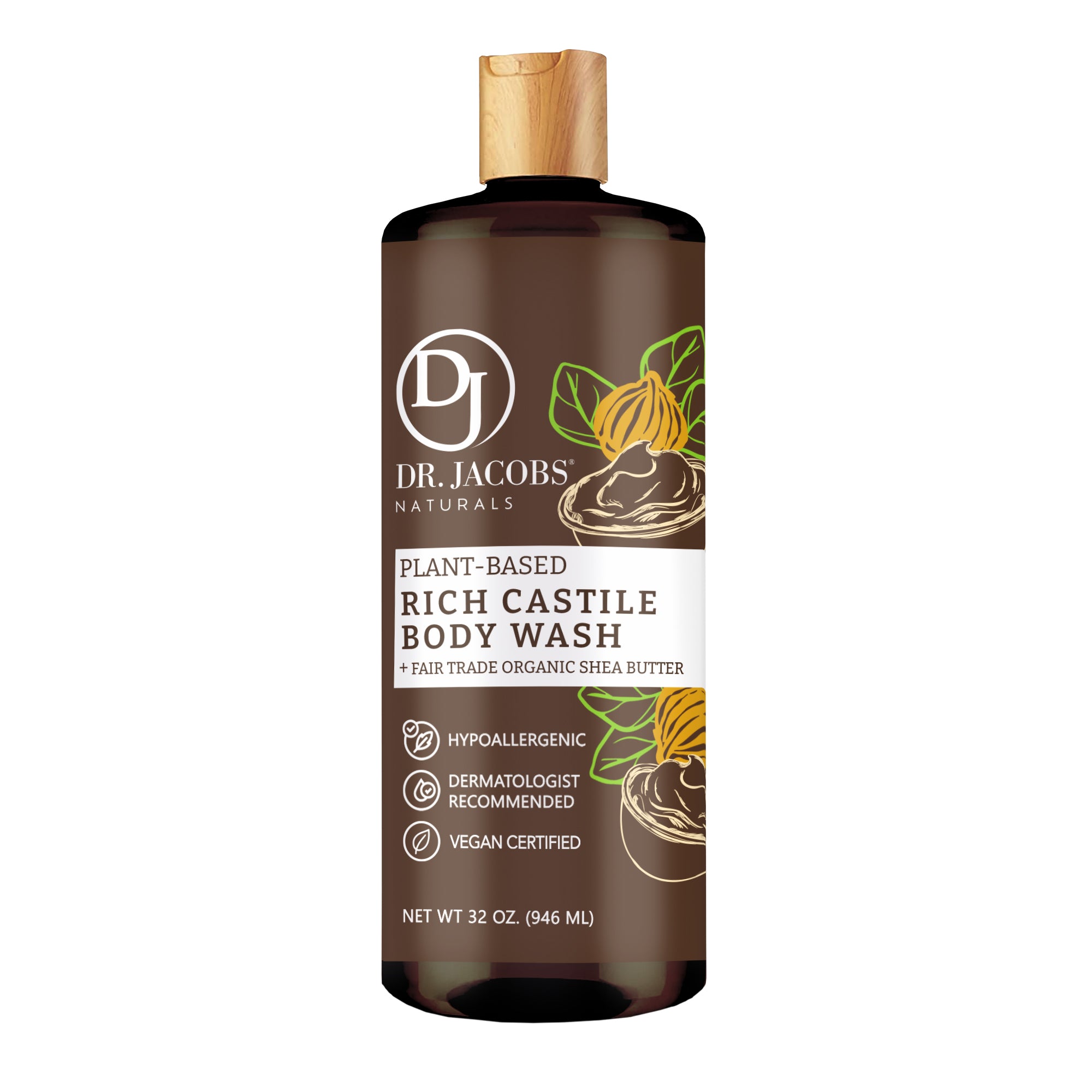 Shea Butter Castile Body Wash