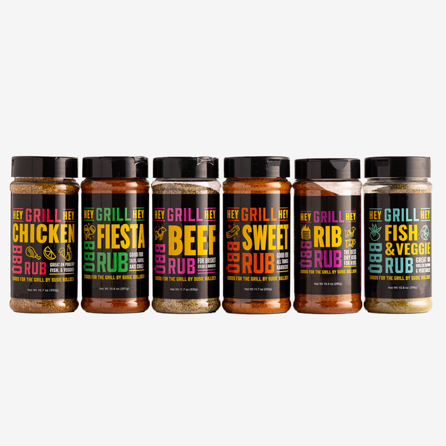 Rubs Bundle - 6 pack