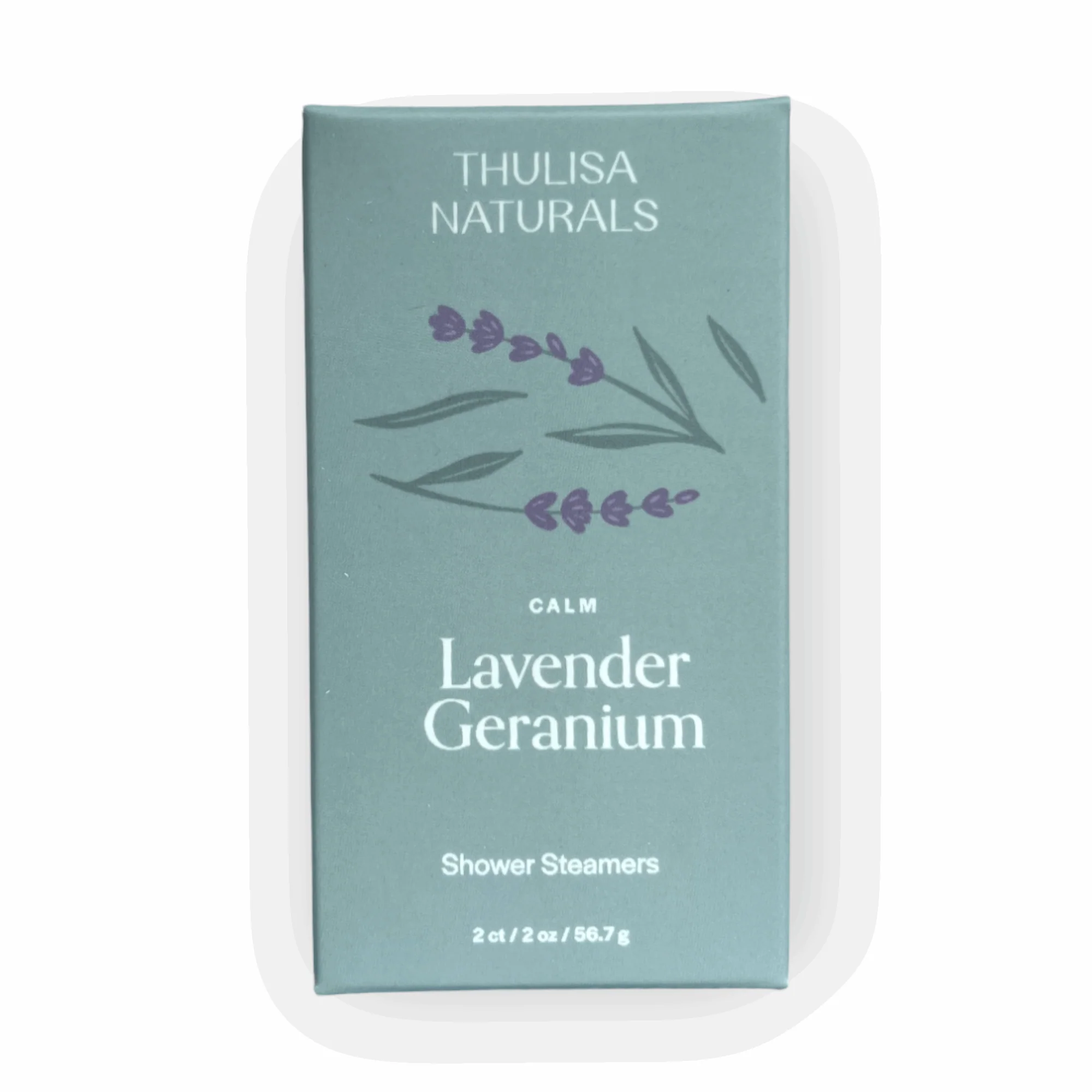 Calm Lavender Geranium Duo Shower Steamers