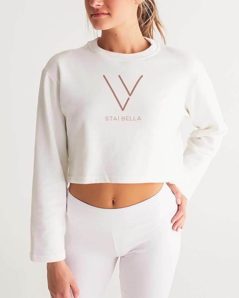 Women's Cropped Sweatshirt Be Beautiful Be You