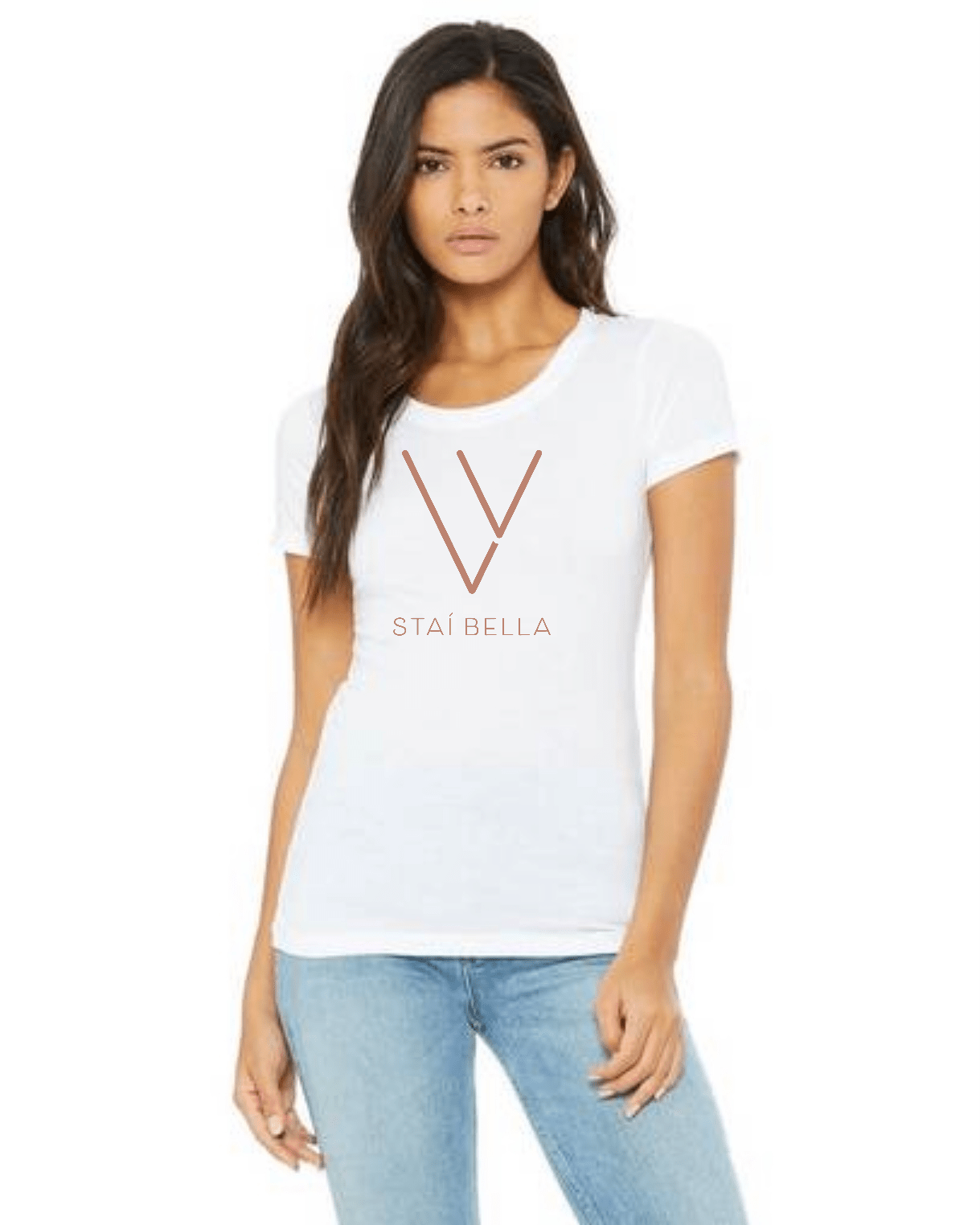 Ladies' short sleeve Be Beautiful Be You